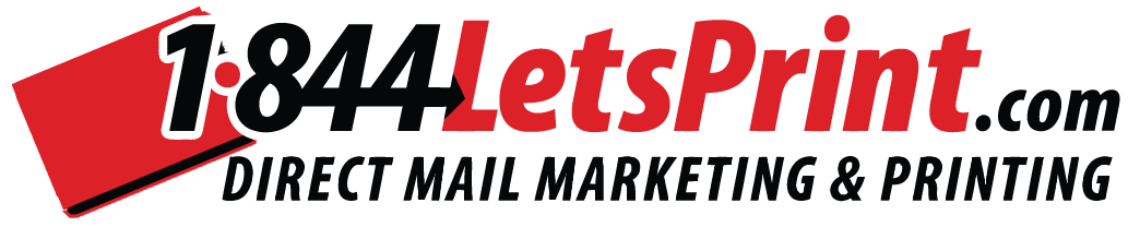1844LetsPrint.com direct mail marketing & printing logo